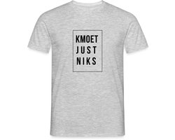 Kmoet Just Niks | Antwerp Dialectkledij T-Shirt Heren