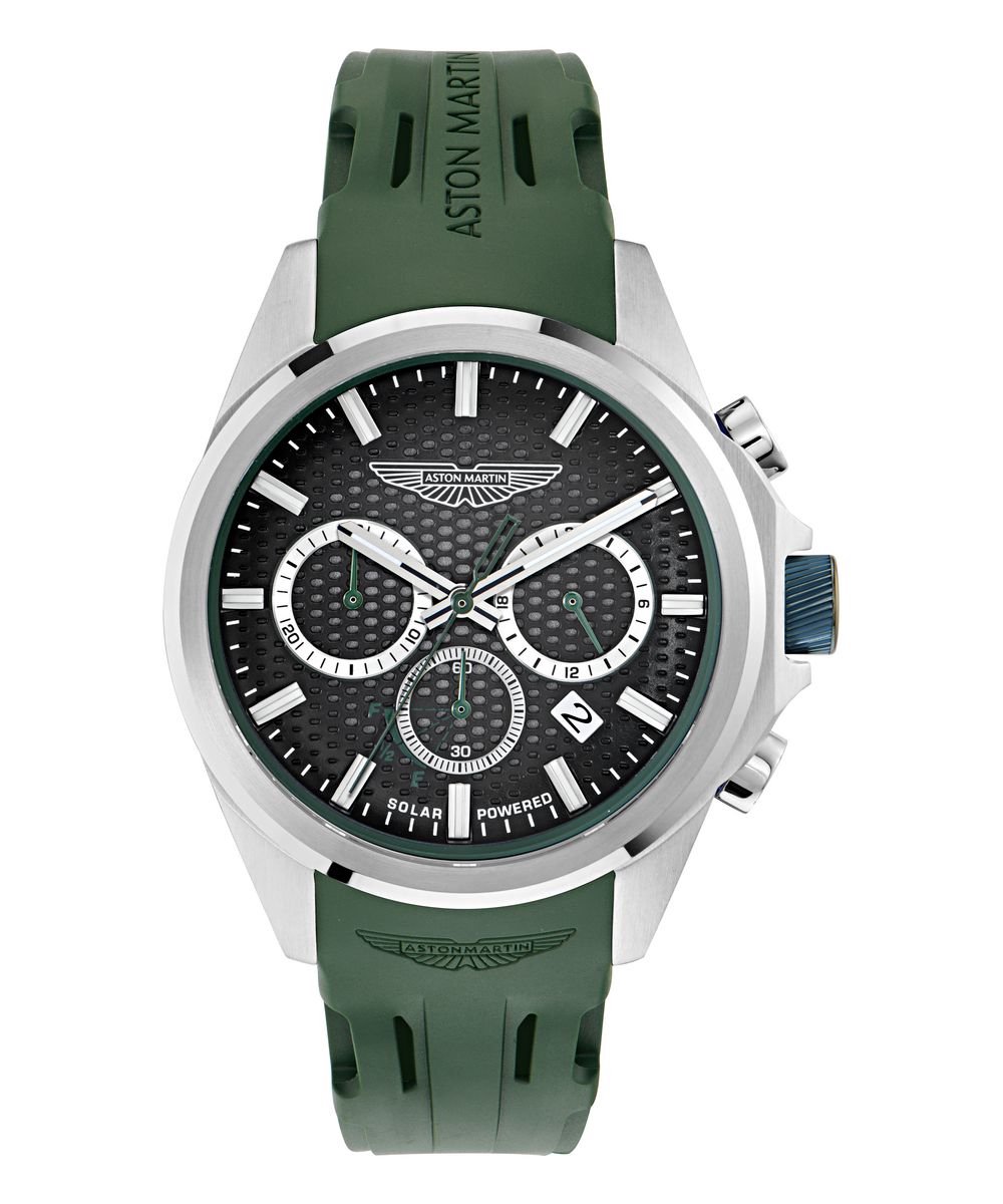 Aston Martin Aml Thrill HLC W MTRH2S604 Horloge - Siliconen - Groen - Ø 44 mm
