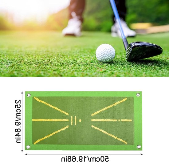 Golf Trainingsmat voor Swinganalyse en Houdingscorrectie - Perfect voor Indoor en Outdoor Gebruik (50x25cm) van GOLF — afbeelding 5