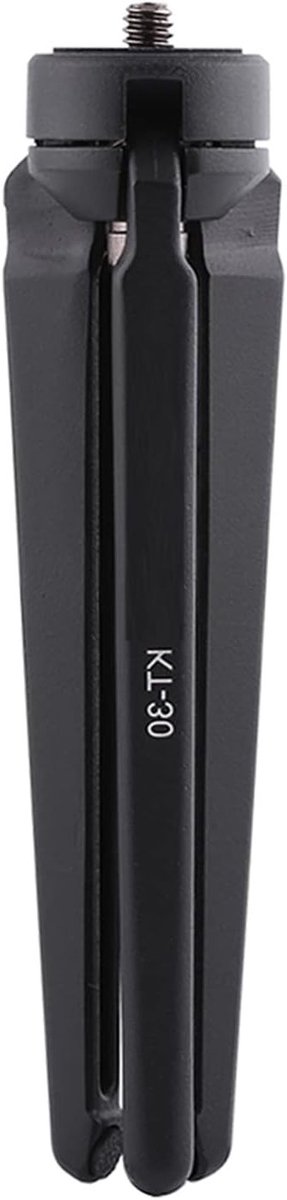 Compacte Aluminium Tripod voor Reis - Lichtgewicht, Draagbaar en Geschikt voor Kleine Camera's en Smartphones met Antislip Rubber Voetpad