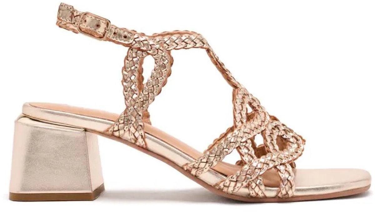 Gioseppo Crescent Hakken Sandalen Goud EU 38 Vrouw