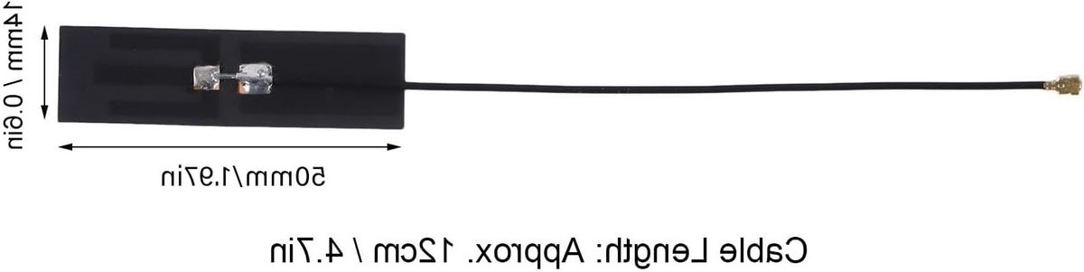 Flexibele 10-delige antenne voor WiFi en Bluetooth, 2-frequentie 2.4G/5.8G, ideaal voor routers