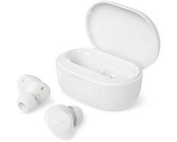 PHILIPS TAT1300WT - True Wireless Oordopjes - Bluetooth 6.0 - Tot 24 Uur Batterijduur - IPX4 Waterbestendig - Wit