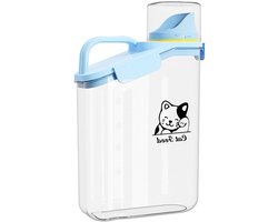 Houd je kattenvoer vers met deze waterdichte, luchtdichte opbergcontainer van 2.8L - Ideaal voor droog kattenvoer en voerbakken