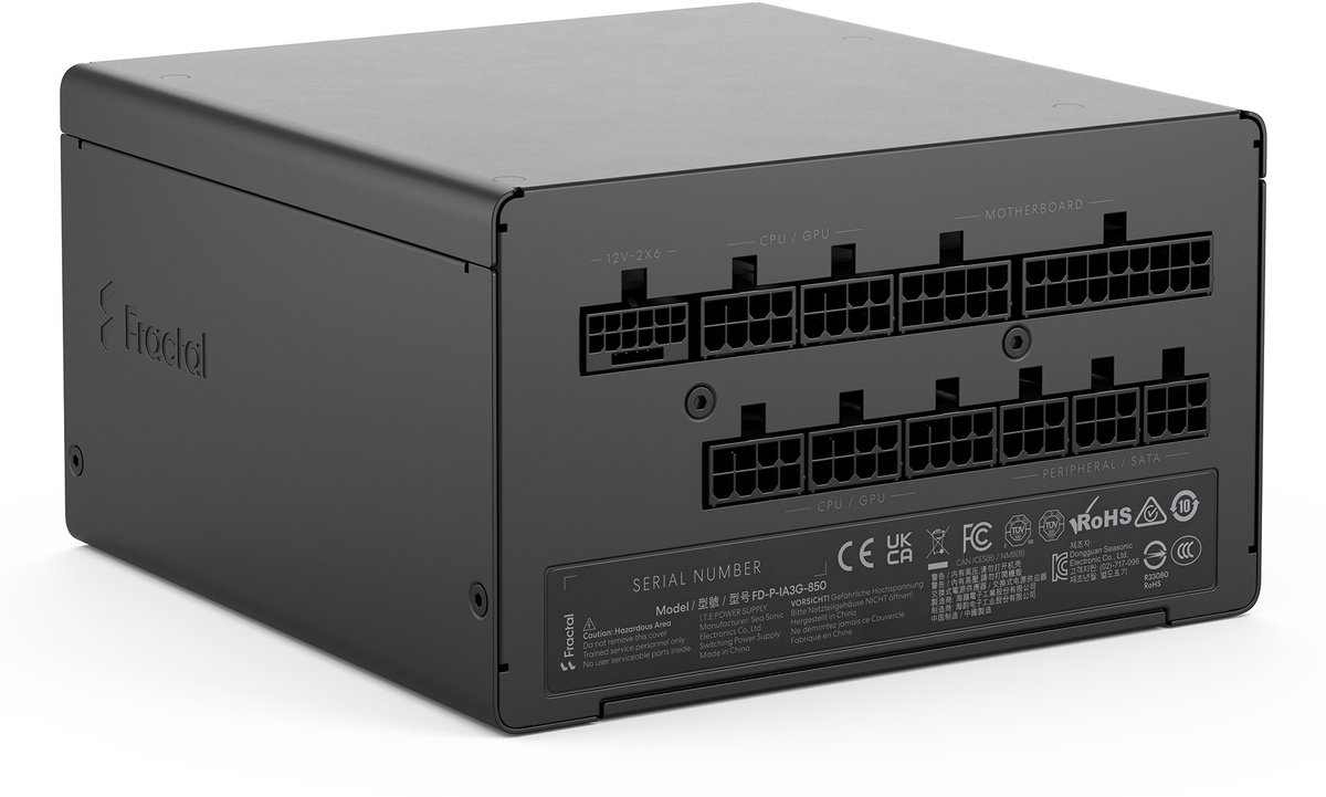 Voedingsbron Fractal Design FD-P-IA3G-850-EU 850 W 80 Plus Gold