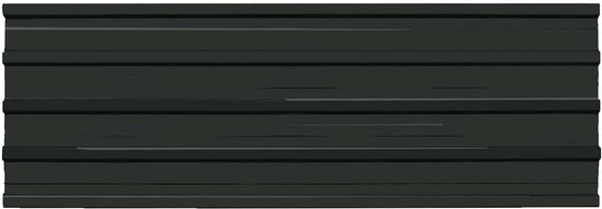 vidaXL - Dakpaneel - 12 - st - Antraciet - 129 - x - 45 - cm - Gegalvaniseerd - staal — afbeelding 4