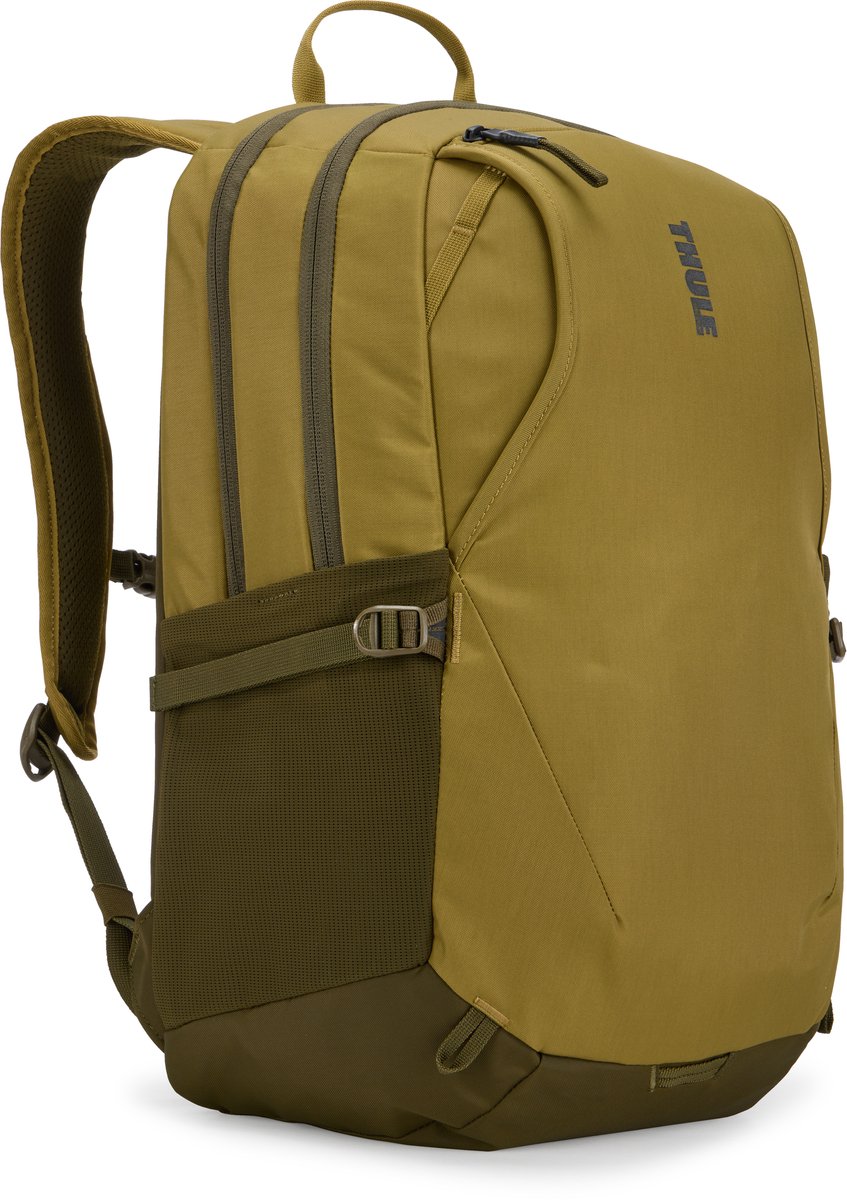 THULE vrijetijdsrugzak rugzak met laptopvak EnRoute Backpack 23L Nutria / Natural Green kaki