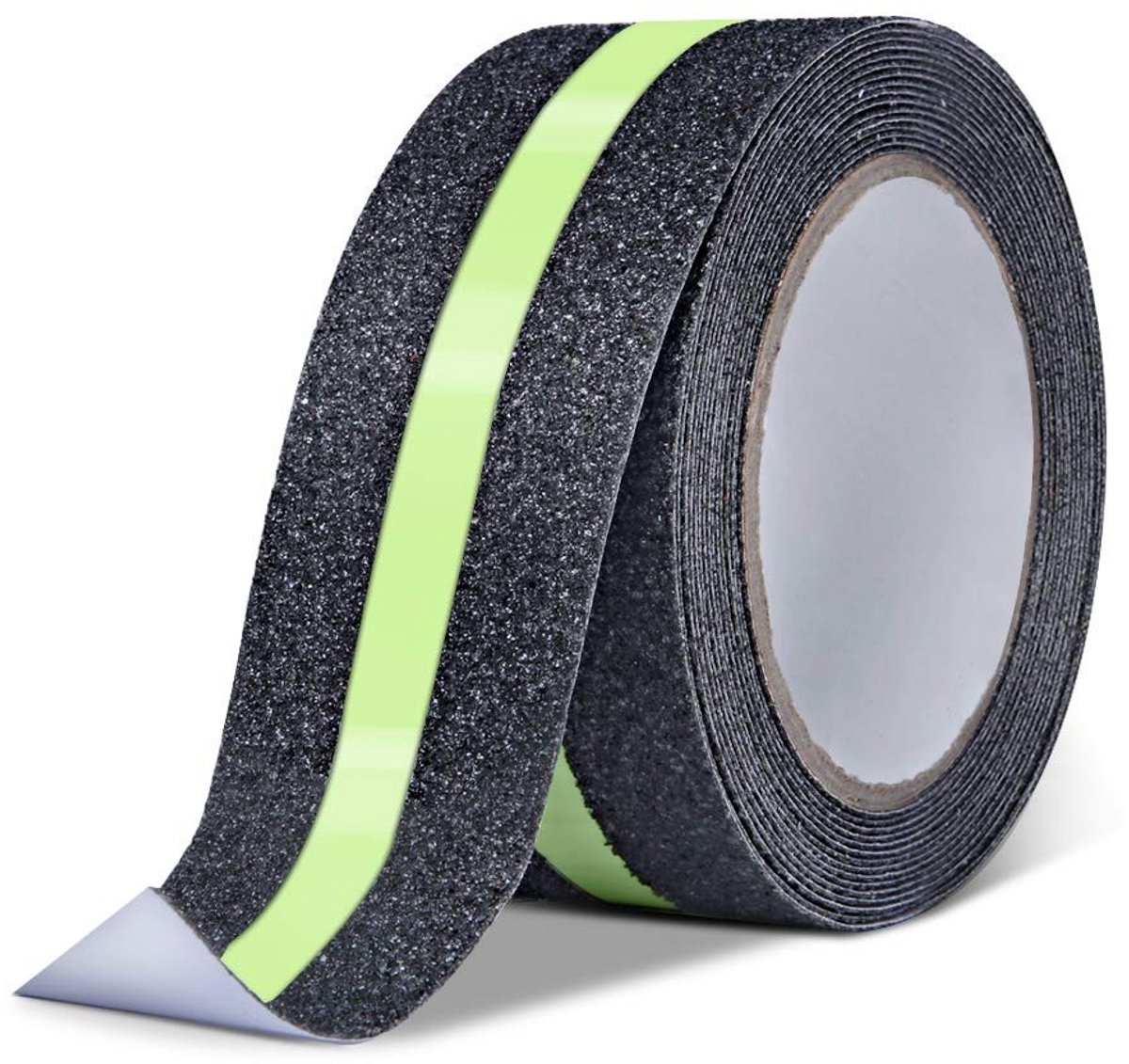 Anti Slip Grip Tape Glow in Dark - Veiligheidstape 2 inch x 16,4 ft voor Verbeterde Grip, Antislip Stappen en Veiligheid binnen en buiten