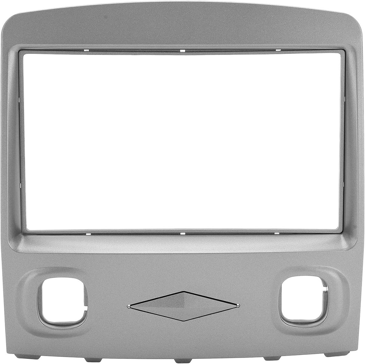 2Din Radio Stereo Dashboard Frame Vervanging voor Tribute en Escape 2006-2010 - Grijs ABS, 6,8 x 3,9 inch, Geschikt voor Auto Upgrade en Installatie