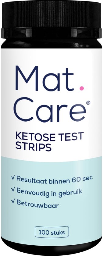 Mat Care Keto test 100 stuks in pot