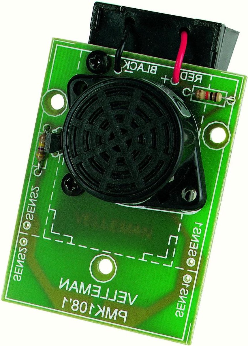 Wateralarm - Vochtmelder Detector - Voorkom Waterschade - Eenvoudige Installatie - 1 Aantal - Meerkleurig