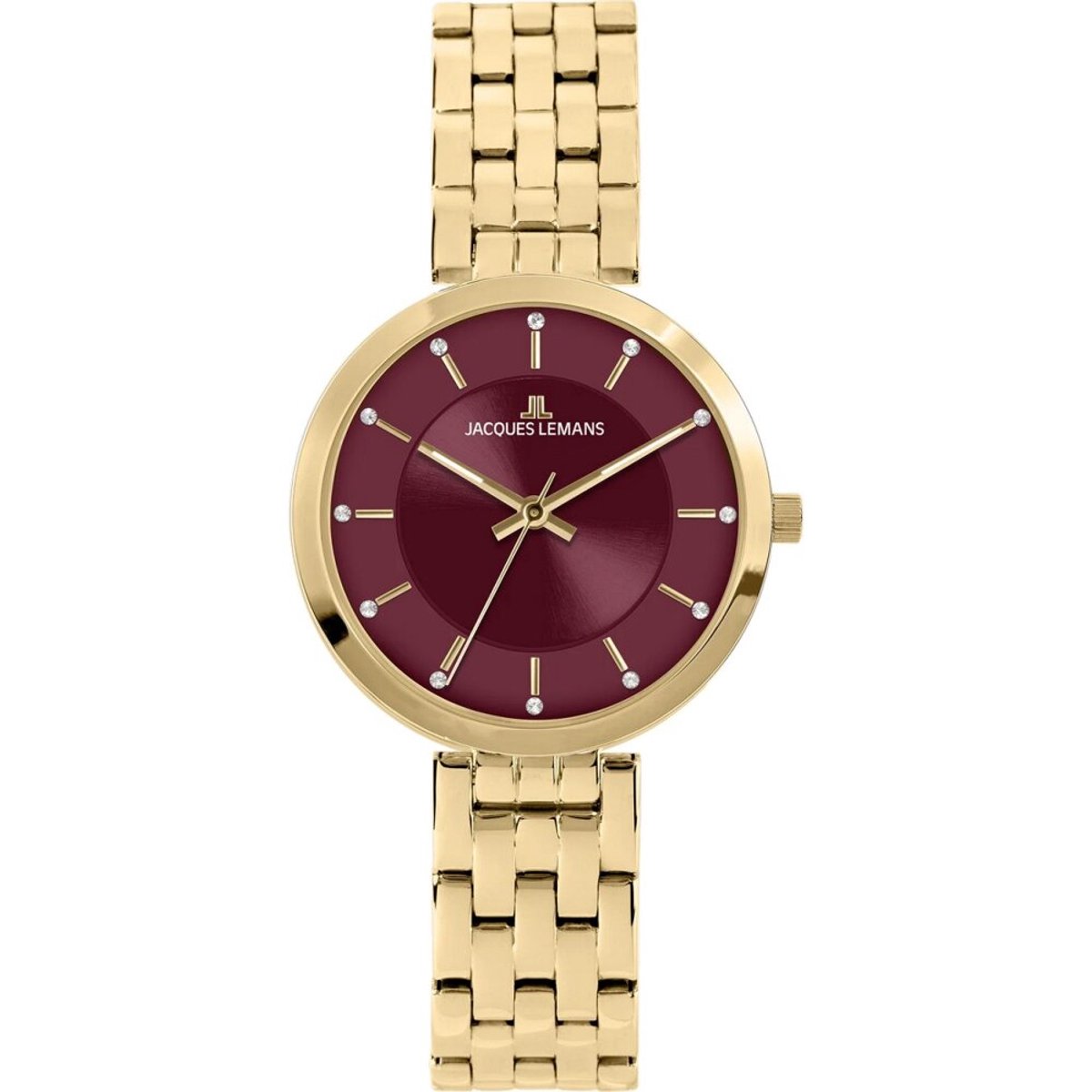 Jacques Lemans - 1-2211H - Polshorloge - Dames - Kwarts - Milano