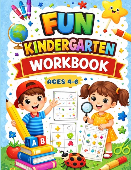 Fun Kindergarten Workbook - cover