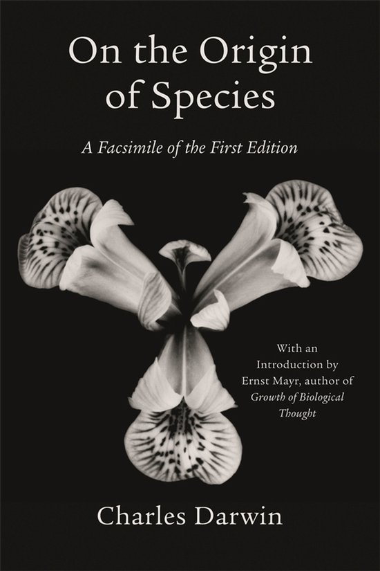 On the Origin of Species a Facsimile of the First - cover