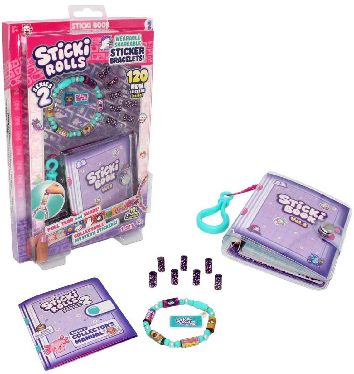 Sticki rolls stickerboek Wave 2 - stickerboek voor kinderen - verzamelen. — afbeelding 5