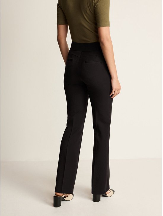 Next - Dames - Bootcut maatsnitbroek - Zwart