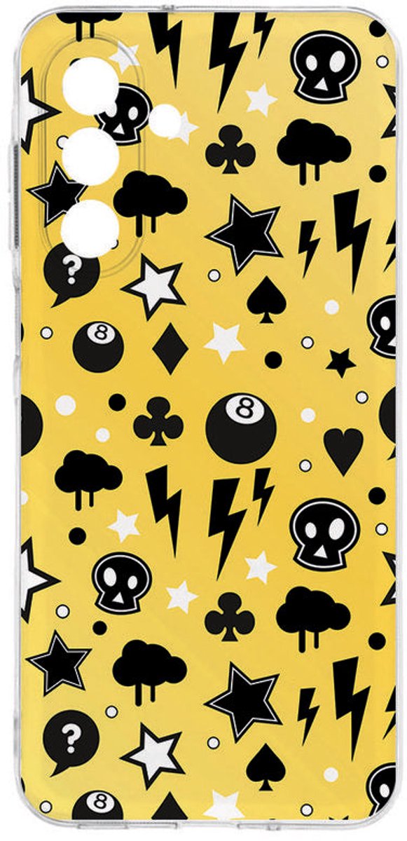 TPU Hoesje Samsung Galaxy A17 - Punk Yellow Backcover
