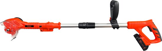 Kibani Accu Onkruidborstel 21V - Incl. 2 Onkruidborstels Nylon en Staal - Draadloze Onkruidverwijderaar - Elektrische Voegenreiniger - 180° Draaibare Kop - Ergonomisch Handvat — afbeelding 2