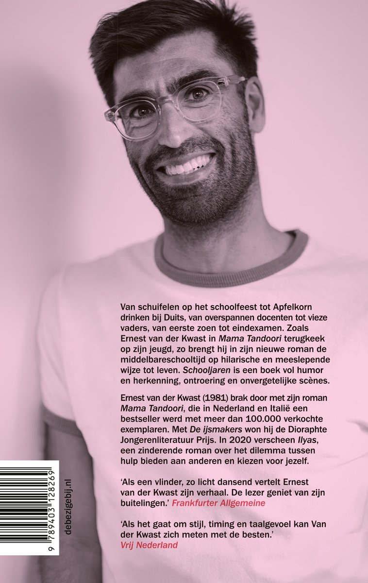 Schooljaren - back cover