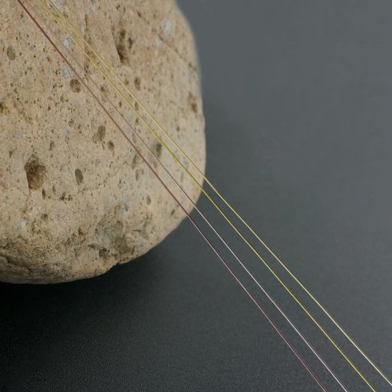 Vislijn Nylon Cord - Monofilament Lijn - Vissen Vangen - Japans Monofilament Nylon - 700m 2 stuks - Groen Bruin — afbeelding 4