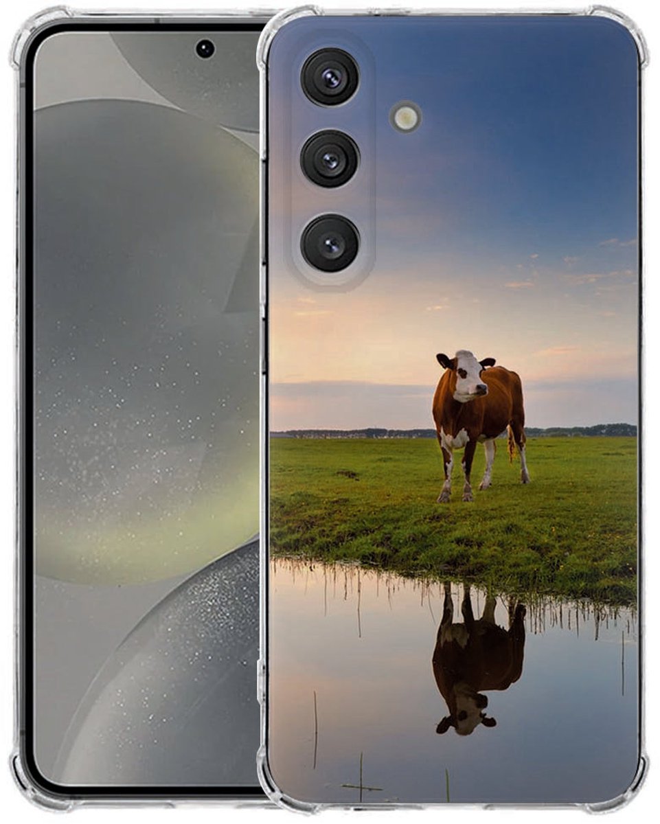 Samsung Galaxy S25 FE Flexibele back cover - Koe TPU Antishock