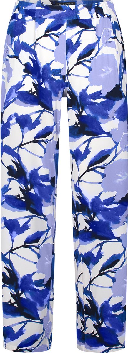 BETTY BARCLAY - Dames broek - Maat 38 - Vrouwen - blauw - polyester