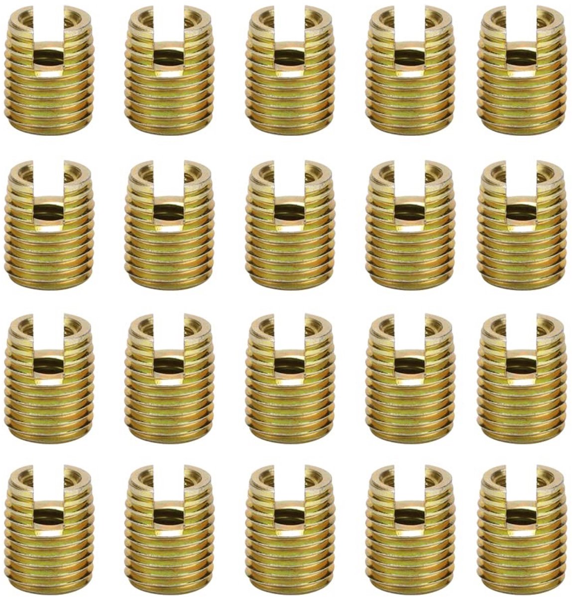 Dailygoods- Zelftappende Schroefdraad 20 Stuks - Koolstofstaal - Sterke Trillingsweerstand - Eenvoudig te Installeren - Voor Diverse Industrieën - Duurzaam in Gebruik - Schroef