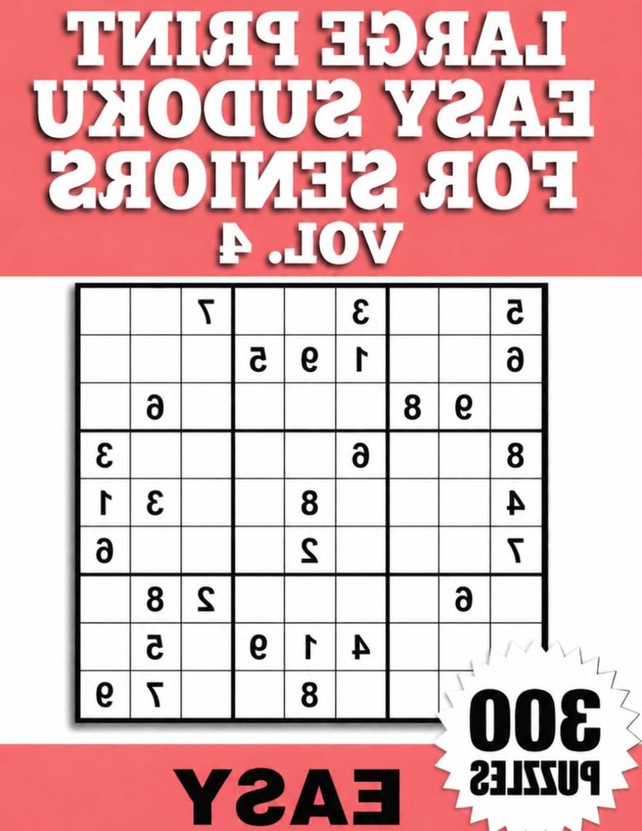 Sudoku Boek - Puzzelboek Grote Letters - Hersenen Trainen - Eén Puzzel Per Pagina - 353 Pagina's - Niet Van Toepassing