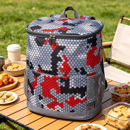 Geïsoleerde Koeltas - Lekdichte Opvouwbare Box,koeler - Voor Buiten, Golfen, Picknicken, Het, Kamperen, Wandelen, Roadtrips, Werk, Het Zwembad, Vrachtwagen En De Auto — afbeelding 3