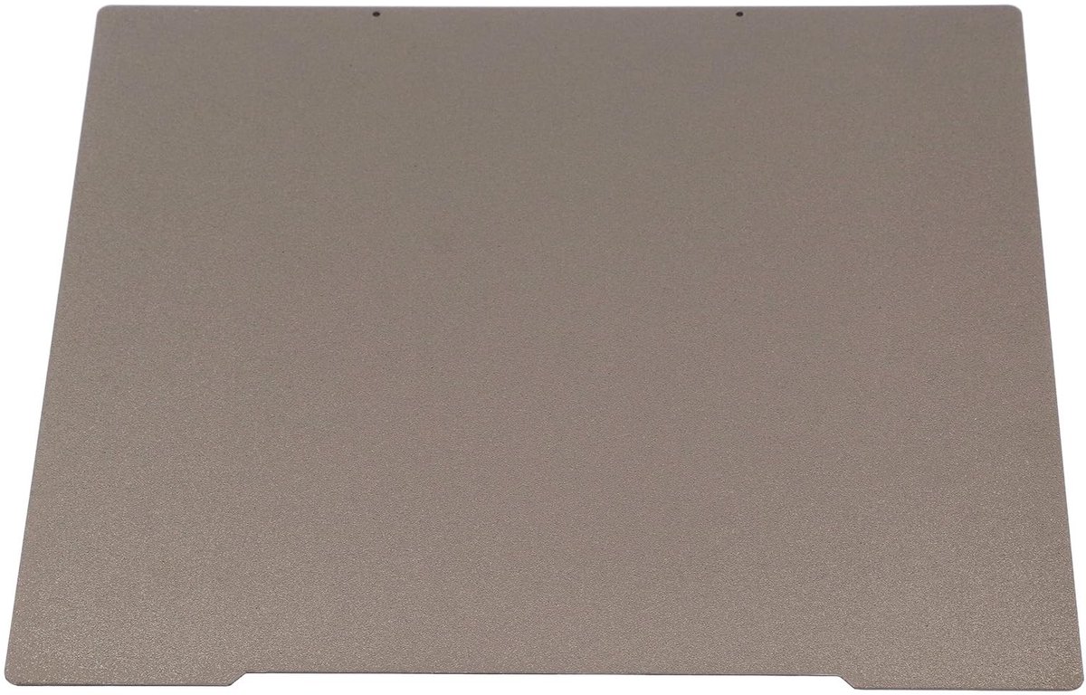 Dailygoods- Bouwplaat Dubbelzijdig - Flexibel 3D-printerbedplatform - 254 x 241 Mm - Geschikt voor PLA/ABS/PETG - Glad/getextureerd oppervlak - Eenvoudig te reinigen - 3D-printerbed