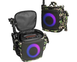 Draagbare draadloze Bluetooth-compatibele geluidsoverdracht stoffen zakjes voor JBL Partybox Encore2 Speaker Opbergtas Draagtas (Camouflage)