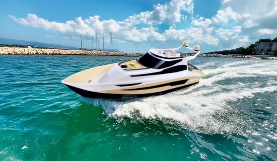 Carson 500108059 RC Yacht Hurikan 2.4G 100% RTR - Op afstand bestuurbare boot, RC boot, op afstand bestuurbaar speelgoed voor kinderen en volwassenen, inclusief afstandsbediening — afbeelding 3