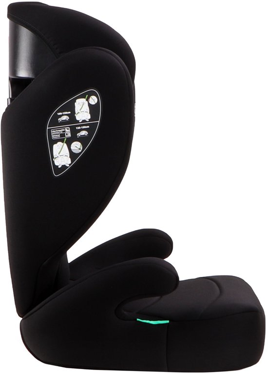 Moni Race Cosmo Black 100-150 cm i-Size Autostoel — afbeelding 3