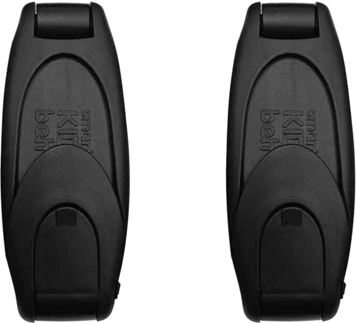 Dailygoods- Autogordelclips 2 Stuks - Gordelversteller Volwassenen - Gordelgeleider - Antislip - Hoogwaardige PP Materiaal - Verstelbare Lengte