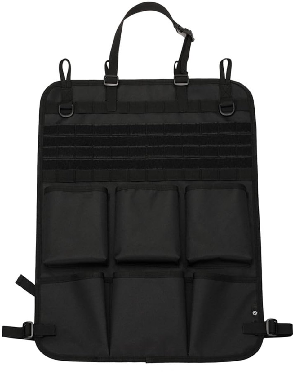 Dailygoods- Rugleuning Organizer Waterdicht - Auto Organizer Achterbank - Opbergtas met 6 Vakken - Slijtvast en Krasbestendig - Verstelbare Beugels - Geschikt voor Alle Auto's