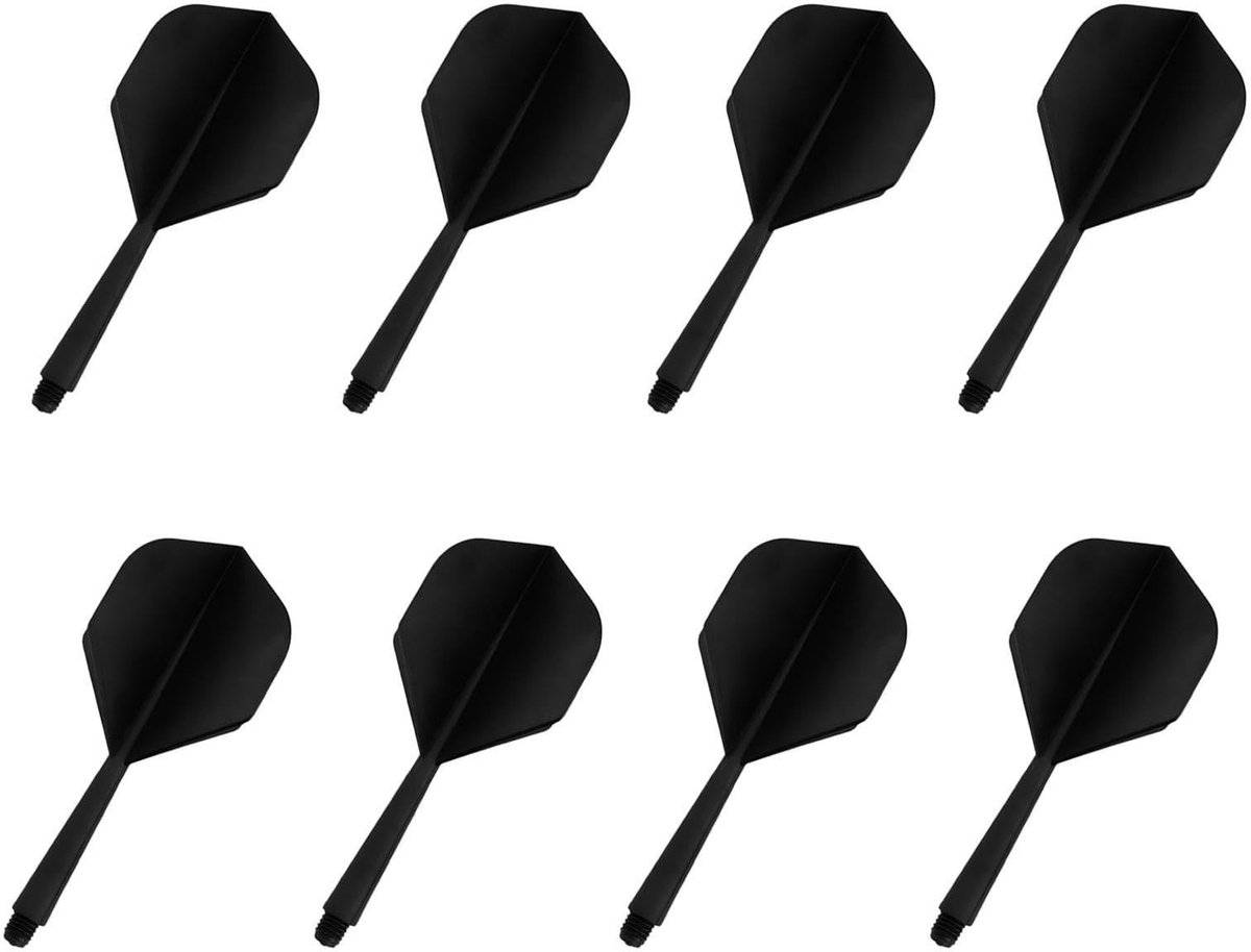 Dailygoods- Dart Shafts 75 mm - 8 Stuks - 2BA Draad - Vliegers - Duurzaam - Flexibel - Geschikt voor Beginners - Dartpijlen