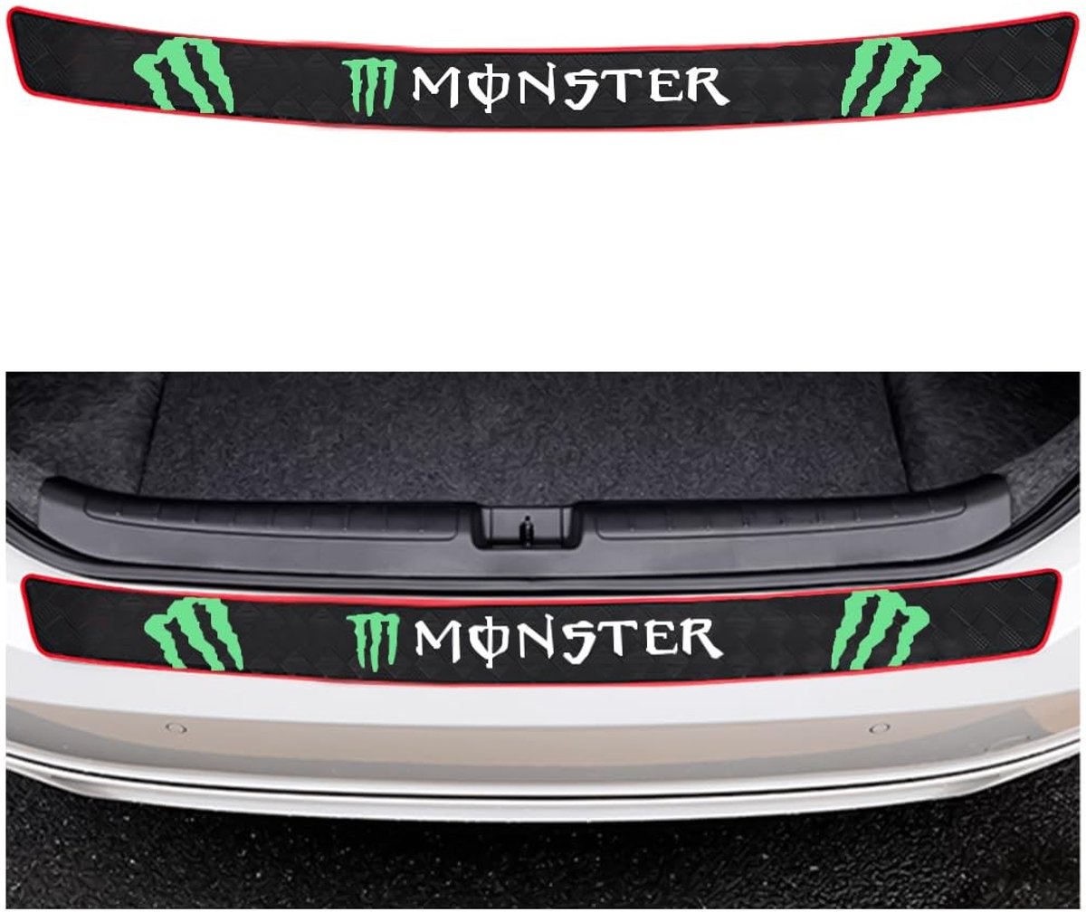 Dailygoods- Beschermstrip universele bumperbescherming - Bumper zwart - Auto laarsbeschermstrip - Antibotsingsband - Zacht rubber - Dambordpatroon 7 x 9 cm