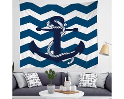 FYRHLH 3D Tapestry Abstract Anker Wandtapijt Wandkleden voor Slaapkamer Esthetische Art Print Woonkamer Dorm Thuis Wandtapijten voor Kinderen Volwassenen Grootte: 230x180 cm