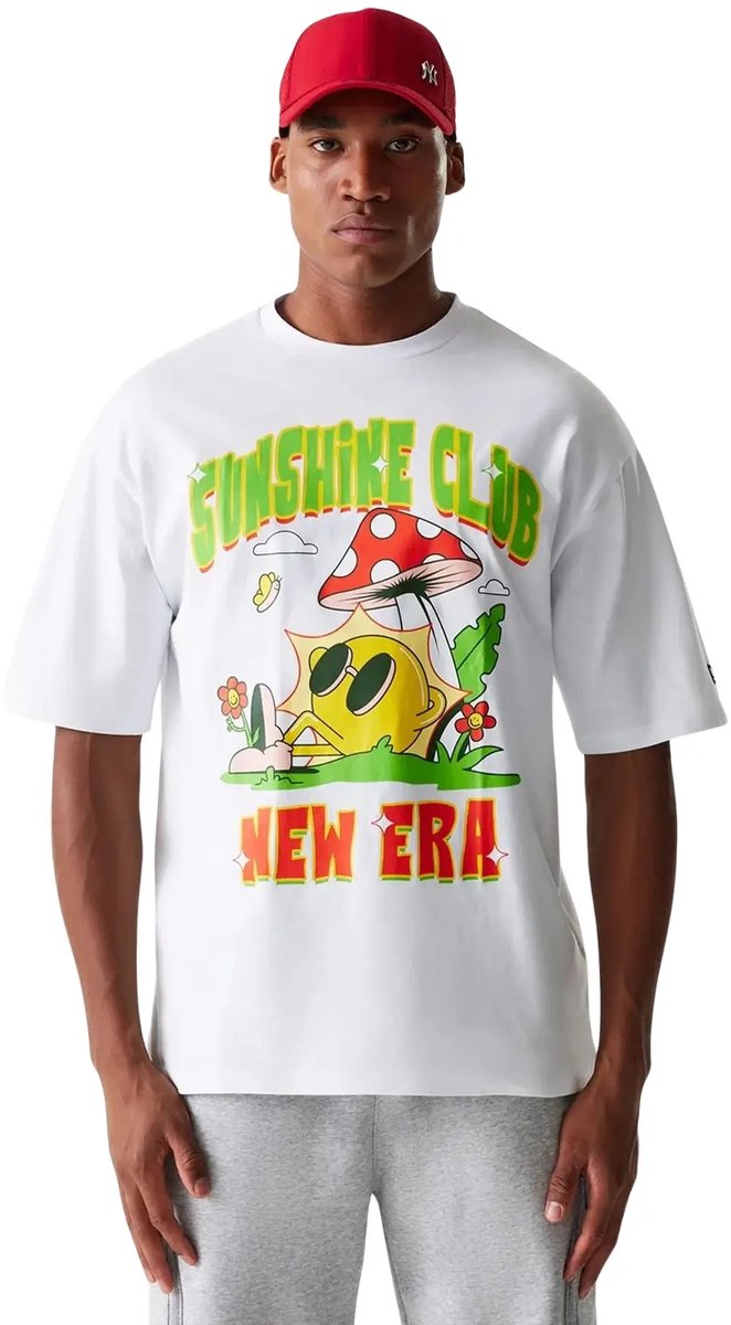 Oversized T-shirt New Era Outdoor Graphic Wit