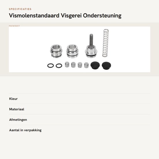 Dailygoods- Vismolenstandaard - Aluminiumlegering - Balancer voor Vismolens - Duurzaam - Lichtgewicht - Eenvoudige installatie - Vissysteem van Dailygoods — afbeelding 3
