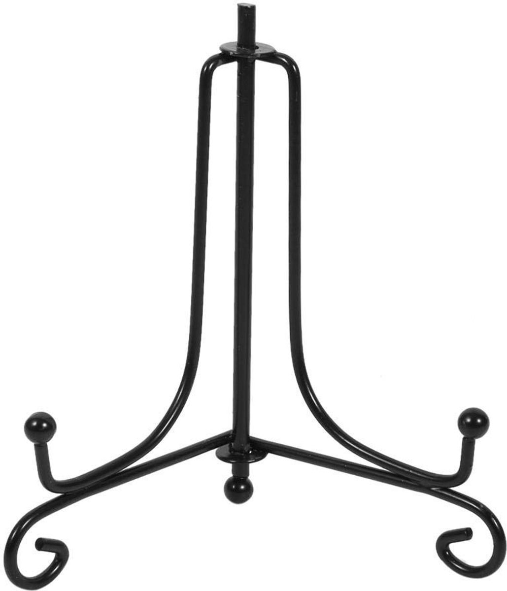 Dailygoods- Schildersezel Stevig - Display Standaard - IJzeren Houder - Fotolijst Stand - Plaat Houder - Verkrijgbaar in 5 Maten (4-12 inch) - Displaystandaard