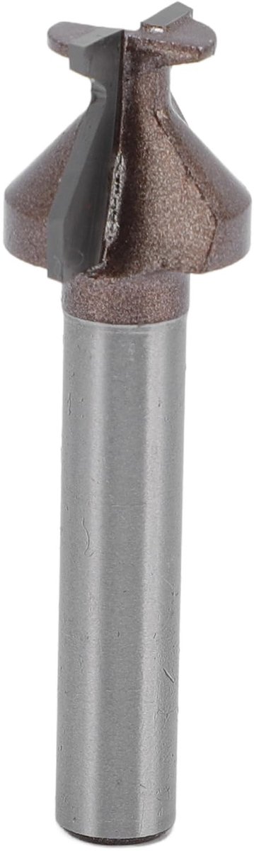 Dailygoods- Freesbeitel V-groef 1/2 inch schacht - Carbide tip - 7/8 inch diameter - 9/16 inch snijlengte - CNC-freesbeitel - Nauwkeurige gebogen vormen - Routerbit