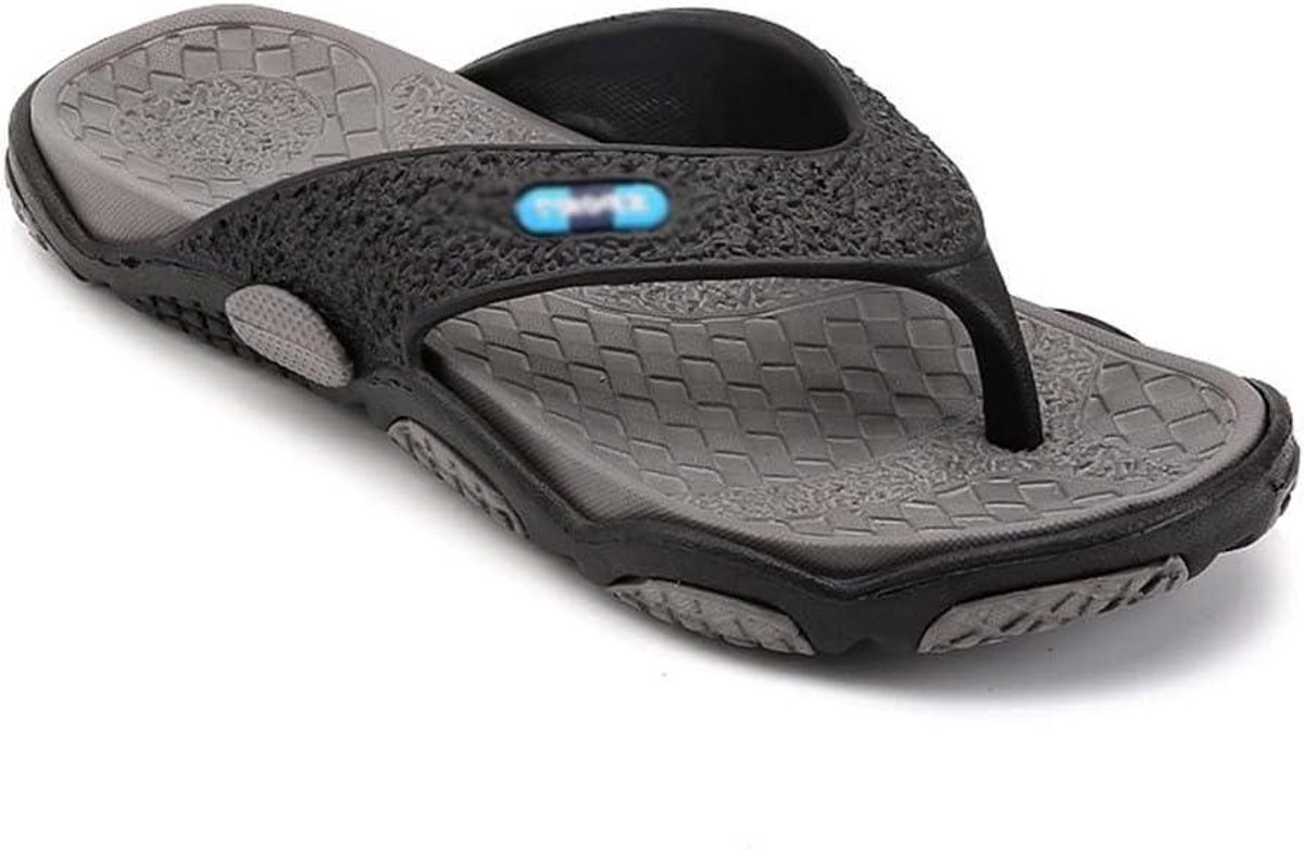 Massage Slippers - Acupressuur Sandalen - Voeten Ontspannen - Antislip Zool - 1 Paar - Zwart