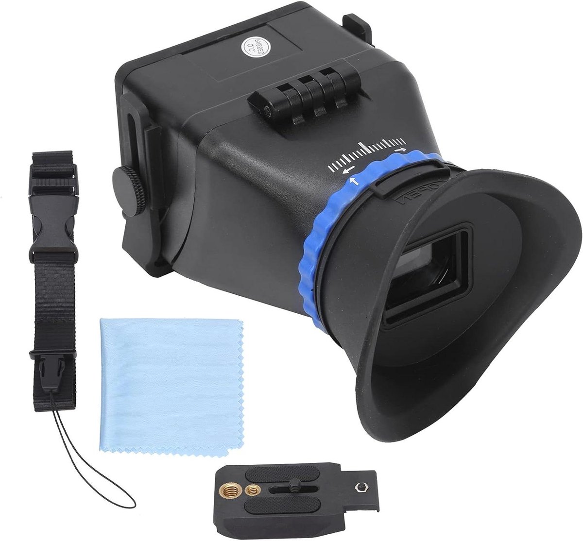 Camera Zoeker - Zoeker LCD - Fotografie Hulp - 3x Vergroting - 3-3.2 inch - Zwart