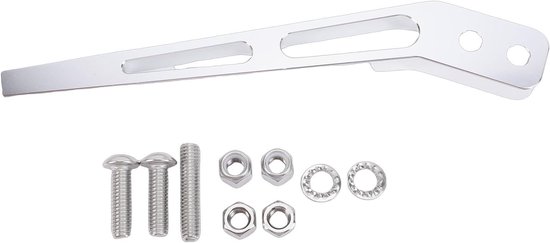 Gebogen Versnellingshendel - Schakelarm Aluminium - Prestatiegericht Rijden - Ergonomische Pasvorm - 10 Inch - Aluminiumkleur — afbeelding 4