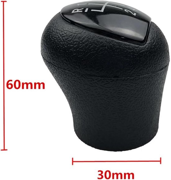 Versnellingshendelknop - Pookknop Hendel - Soepel Schakelen - Duurzaam ABS Materiaal - 12 mm Gatdiameter - Matzwart — afbeelding 4