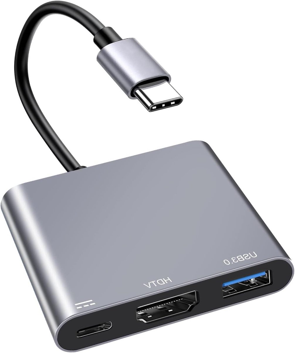 USB Hub - USB Verdeler - Apparaten Koppelen - 3 Poorten Snel - 5 Gbps - Zwart