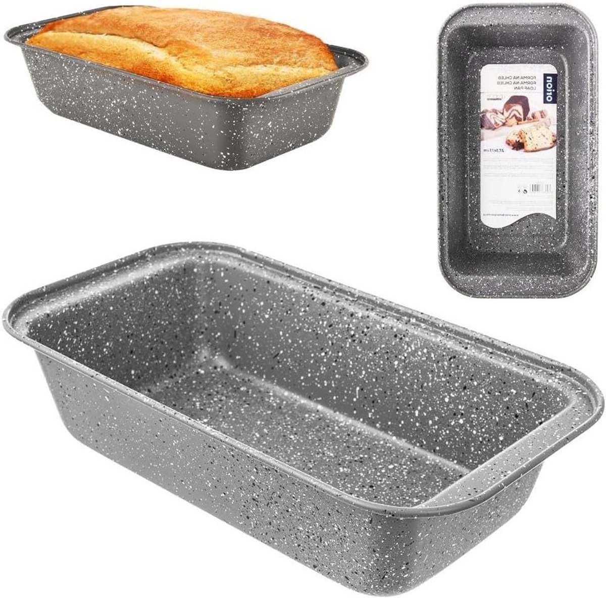 Orion Group Broodvorm Broodbakvorm Bakvorm Kastenvorm van Granit GRANDE 27,5 cm