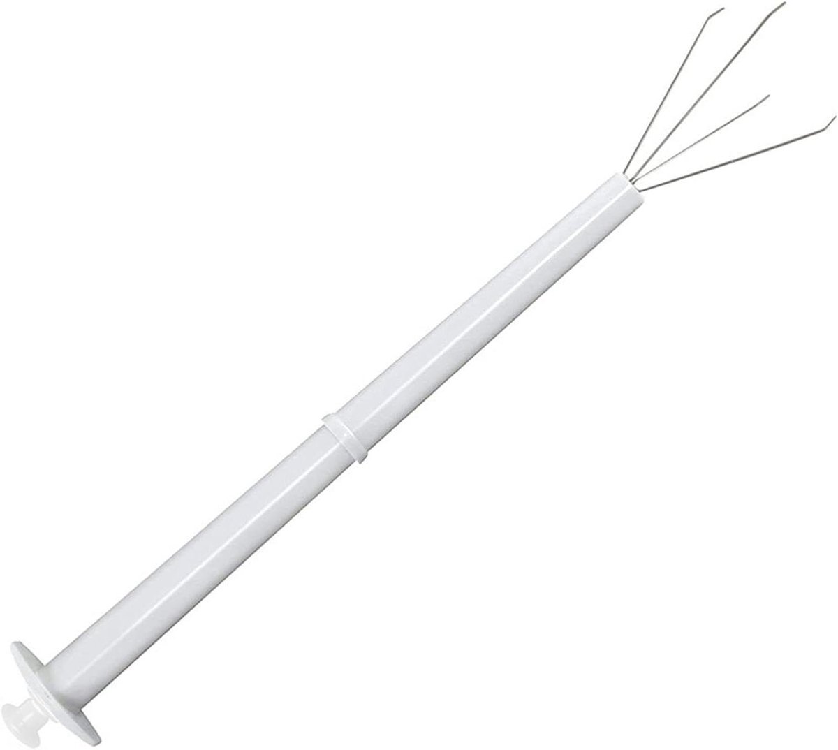 Augurk Vork - Grijper Tang - Ingemaakte Groenten - Vier Metalen Klauwen - 20 cm - Wit