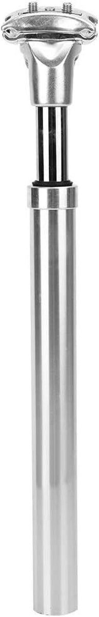 Zadelpen - Zitbuis - Comfortabel Fietsen - Verstelbare Demping - 272 mm of 316 mm - Zwart of Zilver